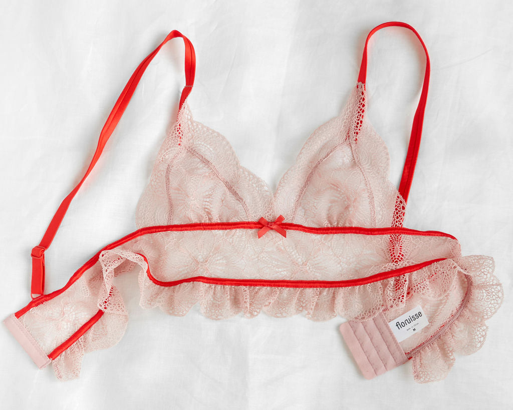 sexy comfortable lace bralette for unisex cross-dresser lgbt sissy and inclusive lingerie