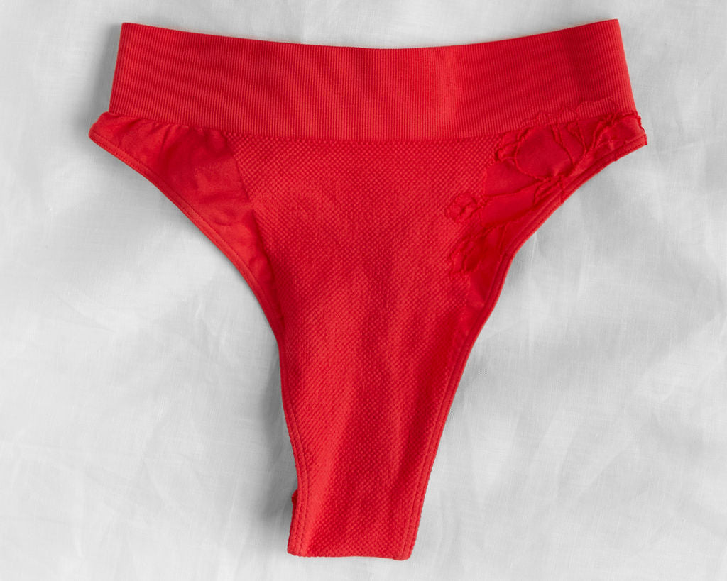 seamless jacquard knit thong tucking light compression custom male lingerie cross-dresser non-binary