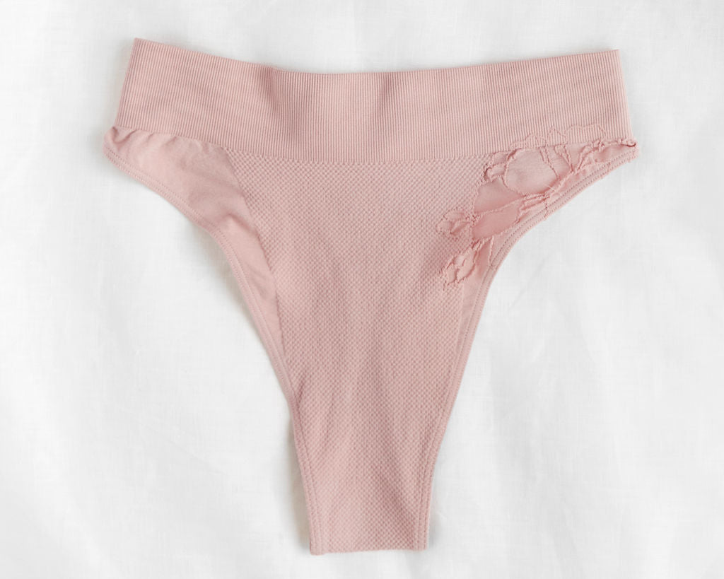 seamless jacquard knit thong tucking light compression custom male lingerie cross-dresser non-binary