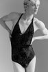 soft lace floral bodysuit comfortable satin male lingerie cross-dresser non-binary lgbt sexy flirty men women unisex